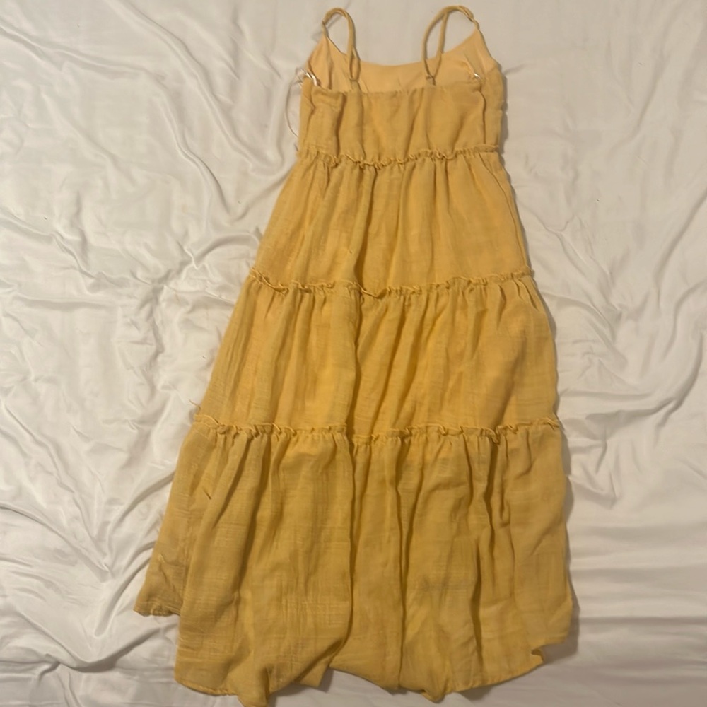 Yellow spring cottage S dress